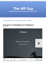 slideshare on twitter